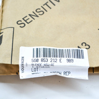 NEW VW GOLF 5G FRONT BUMPER RIGHT LOWER COVER TRIM 5G0853212E9B9 ORIGINAL