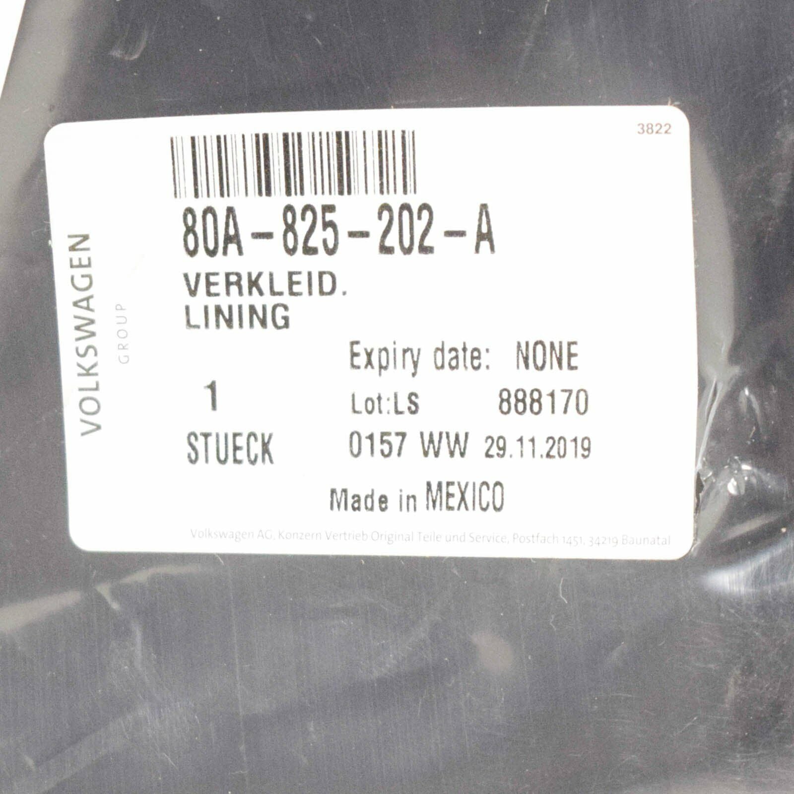 NEW AUDI Q5 FY FRONT RIGHT UNDER FLOOR PAN COVER SHIELD 80A825202A ORIGINAL