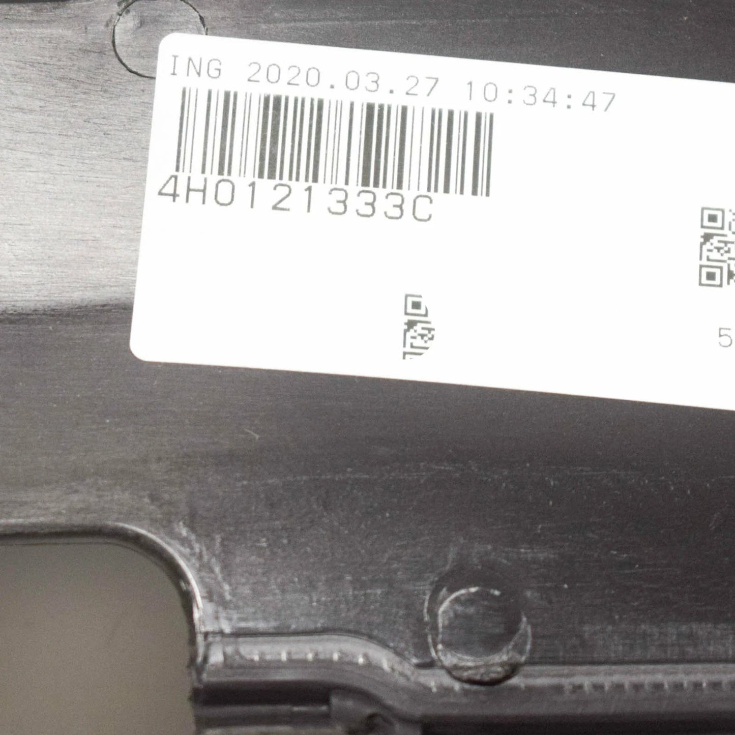 NEW AUDI A8 4H FRONT AIR INTAKE DUCT 4H0121333C ORIGINAL