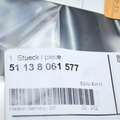 NEW BMW 7 G12 M FRONT BUMPER LICENSE PLATE HOLDER 51138061577 ORIGINAL