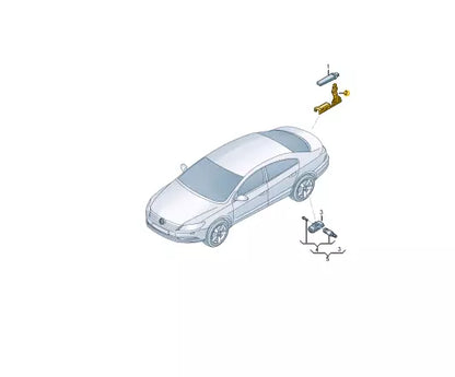 NEW VOLKSWAGEN CC 358 RDK CONTROL UNIT RETAINER BRACKET 3AA907538 ORIGINAL