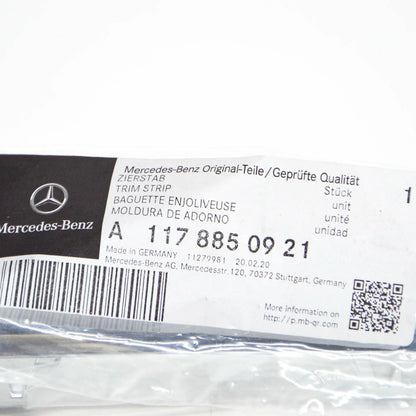 NEW MERCEDES-BENZ CLA COUPE C117 FRONT GRILLE LEFT TRIM A1178850921