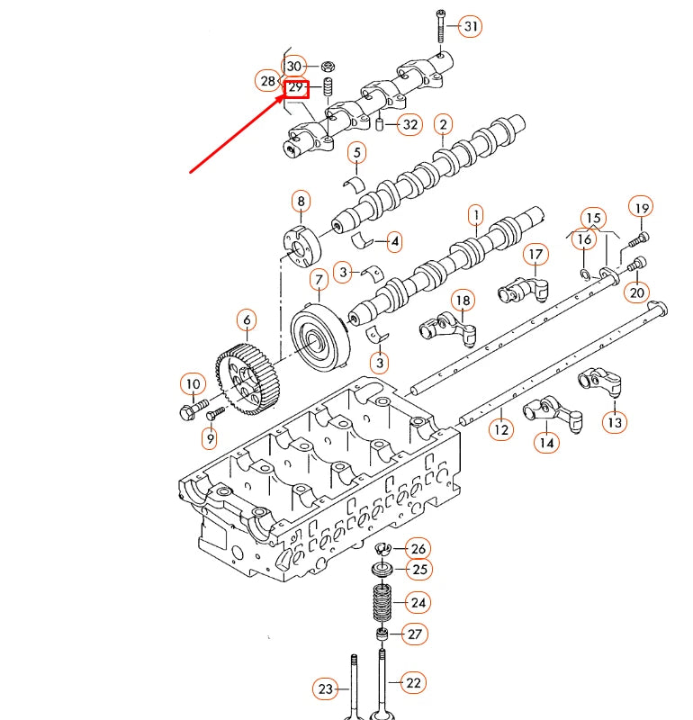 NEW AUDI A6 C6 INJECTOR ADJUSTING SCREW WHT000530 ORIGINAL