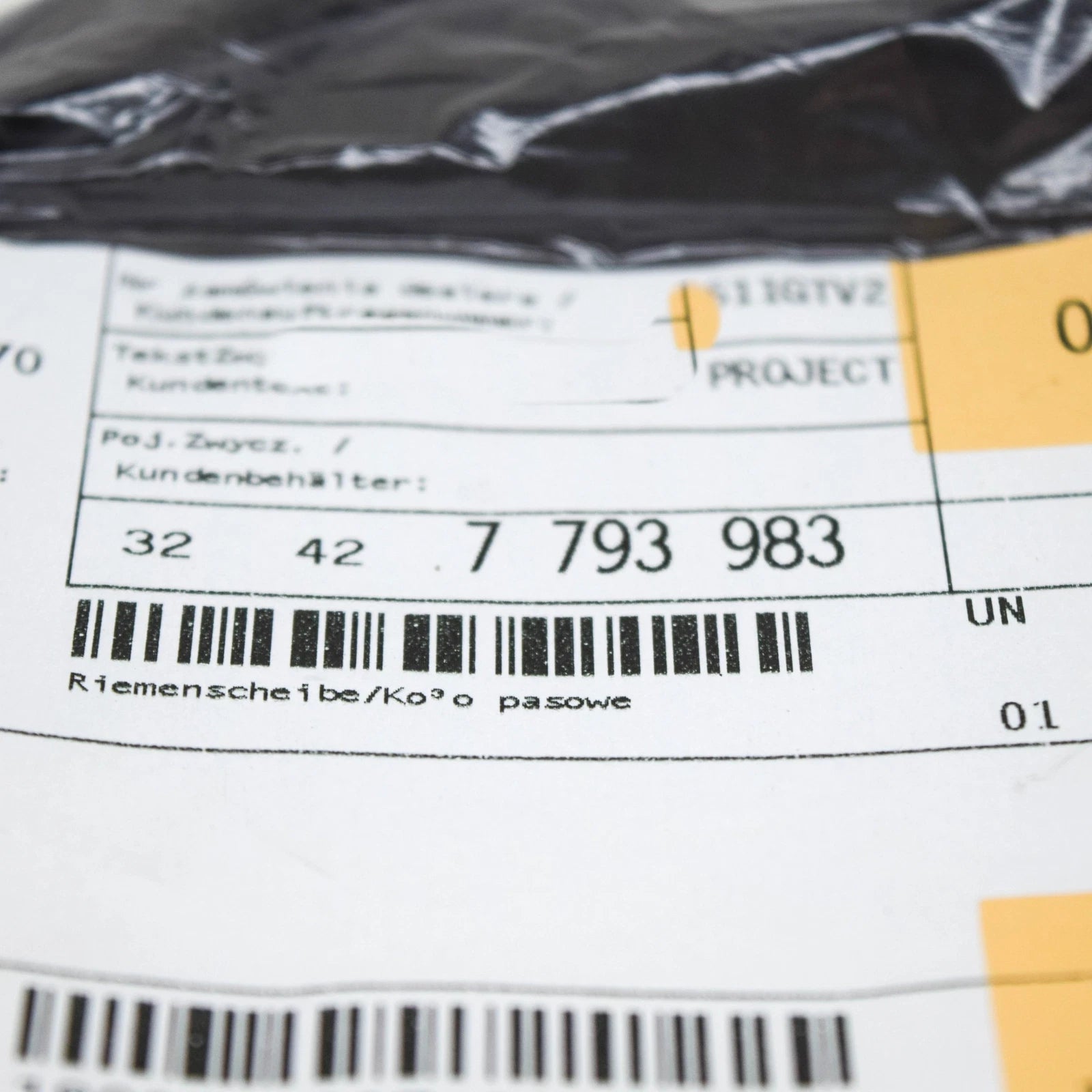 NEW BMW 3 E90 STEERING PUMP PULLEY 32427793983 ORIGINAL