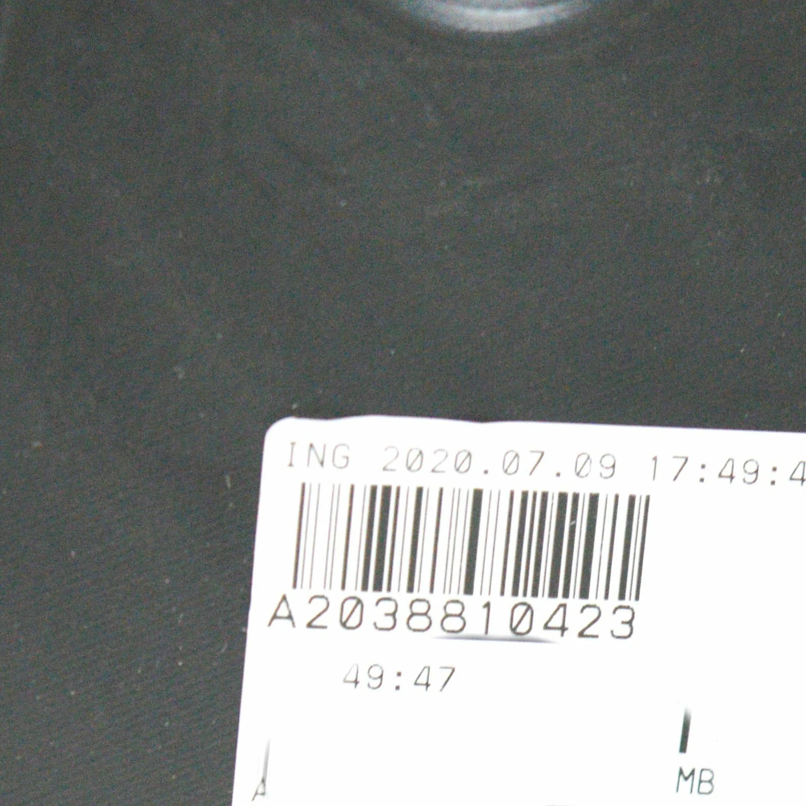 NEW MB C W203 FRONT RIGHT FENDER LINER BOTTOM PART A2038810423