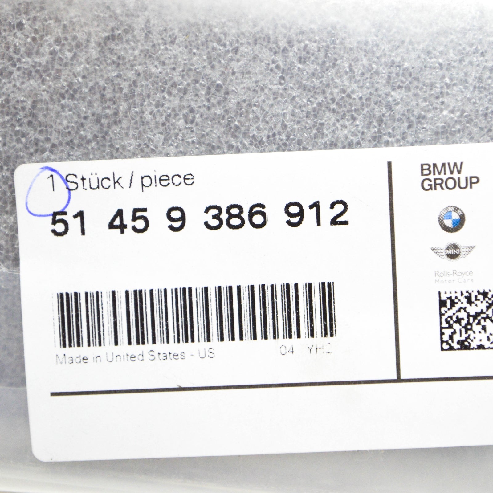 new bmw x3 f25 centerstack lower cover panel trim rhd 51459386912 original