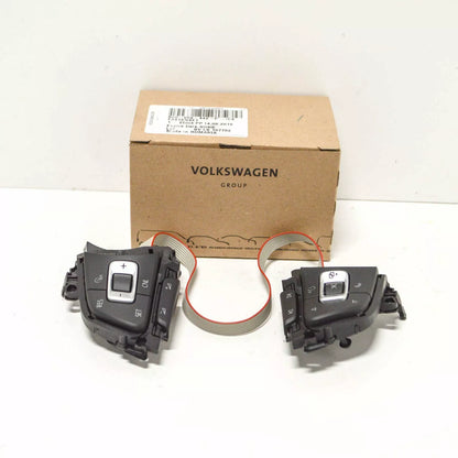 NEW VW GOLF MK7 STEERING WHEEL MULTIFUNCTION BUTTON SET 5G0959442PICX ORIGINAL