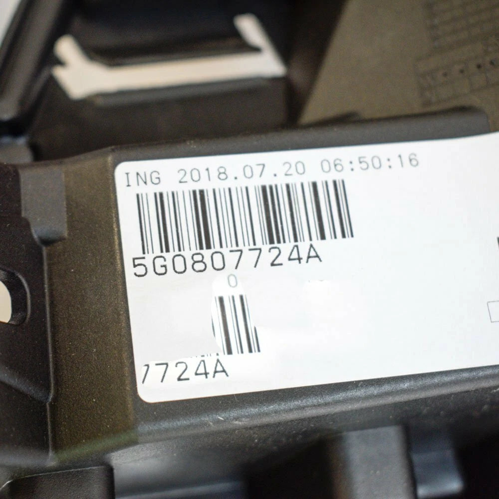 NEW VW GOLF MK7 FRONT RIGHT BUMPER SUPPORT ELEMENT 5G0807724A ORIGINAL