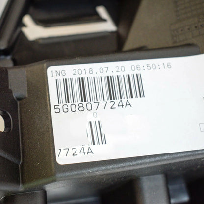 NEW VW GOLF MK7 FRONT RIGHT BUMPER SUPPORT ELEMENT 5G0807724A ORIGINAL