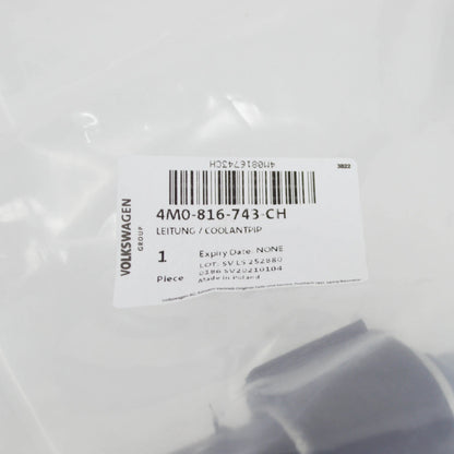 NEW AUDI Q7 4M A/C REFRIGERANT LINE 4M0816743CH ORIGINAL