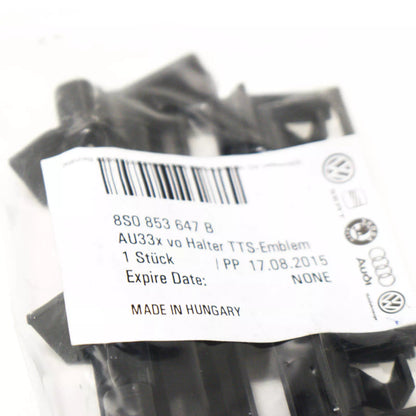 NEW AUDI TT TTS 8S FRONT BUMPER RADIATOR GRILLE LOGO BRACKET 8S0853647B