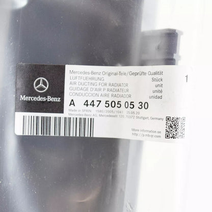 NEW MERCEDES-BENZ VITO W447 BOTTOM AIR DUCT A4475050530 ORIGINAL