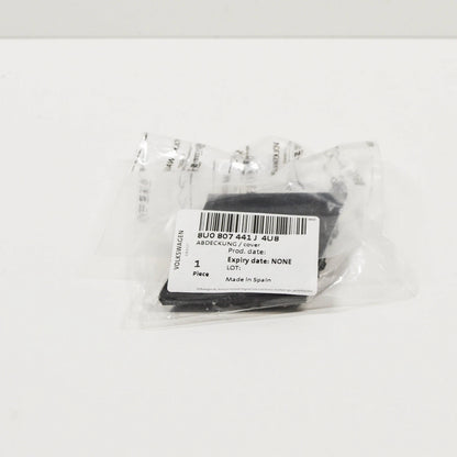 NEW AUDI Q3 8U REAR BUMPER LEFT TOW HOOK EYE CAP COVER 8U0807441J4U8 ORIGINAL