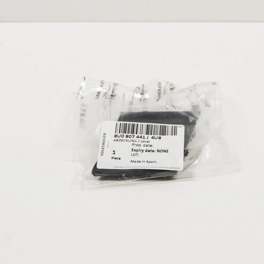 NEW AUDI Q3 8U REAR BUMPER LEFT TOW HOOK EYE CAP COVER 8U0807441J4U8 ORIGINAL