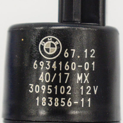 NEW BMW 5 SERIES F10 WINDSHIELD WASHER PUMP 67126934160 6934160 ORIGINAL