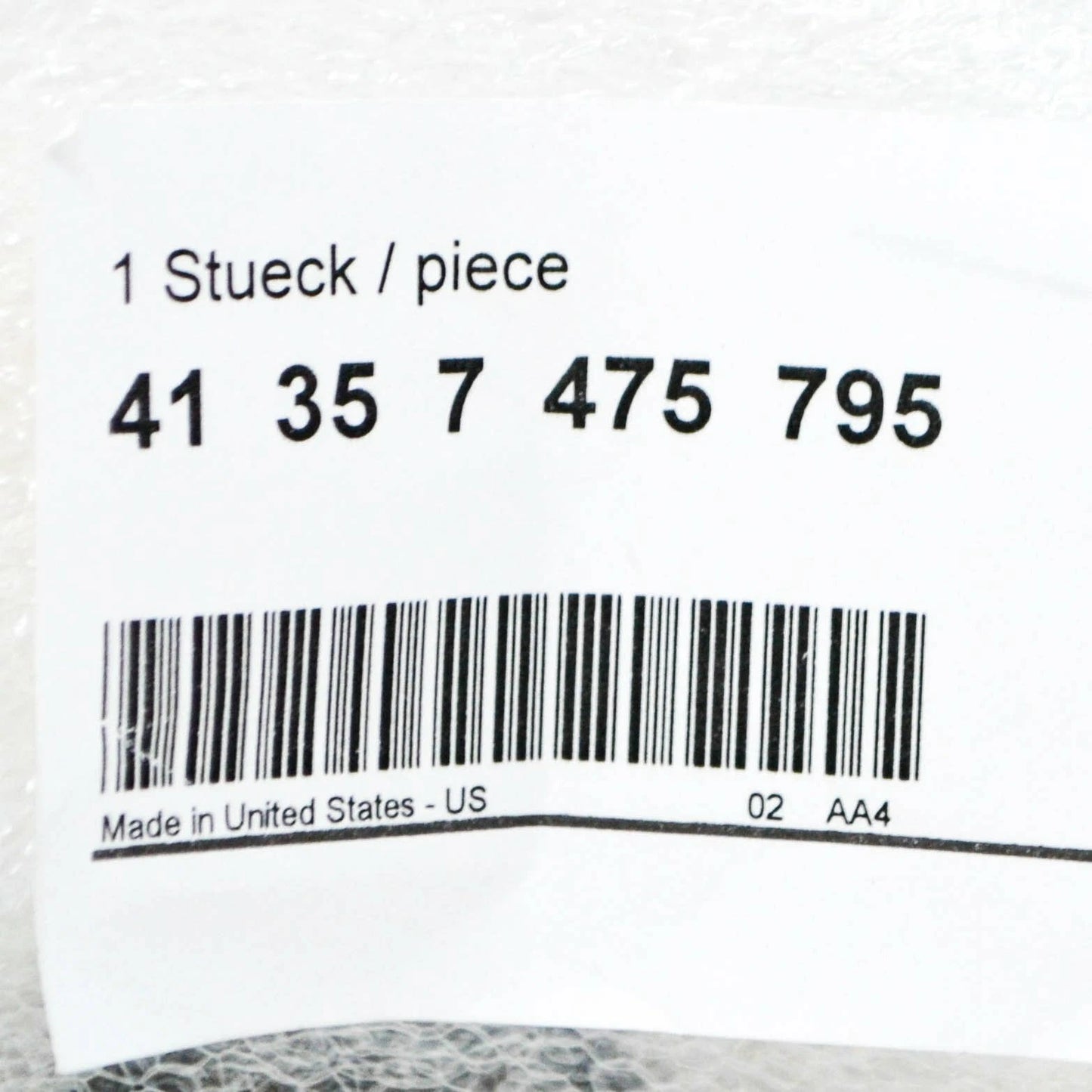 NEW BMW X3 G01 M F97 FRONT LEFT SIDE FENDER HOLDER 7475795 41357475795 ORIGINAL