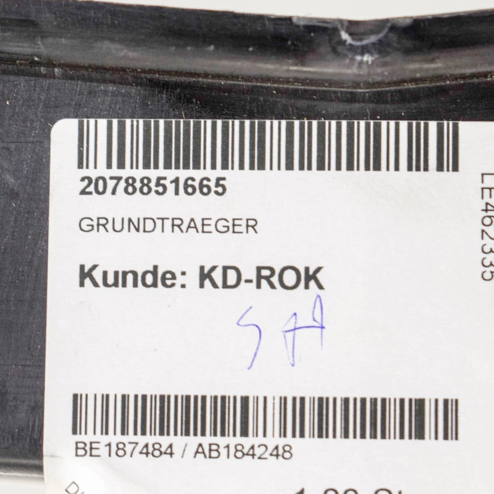 NEW MERCEDES BENZ E A207 FRONT BUMPER LOWER FITTING A2078851665 ORIGINAL