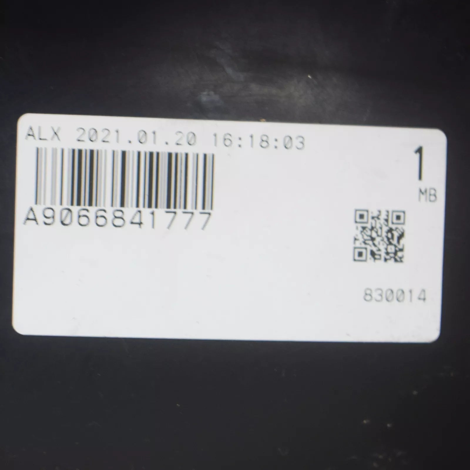 NEW MB SPRINTER 906 FRONT RIGHT WHEEL ARCH LINER FRONT PART A9066841777