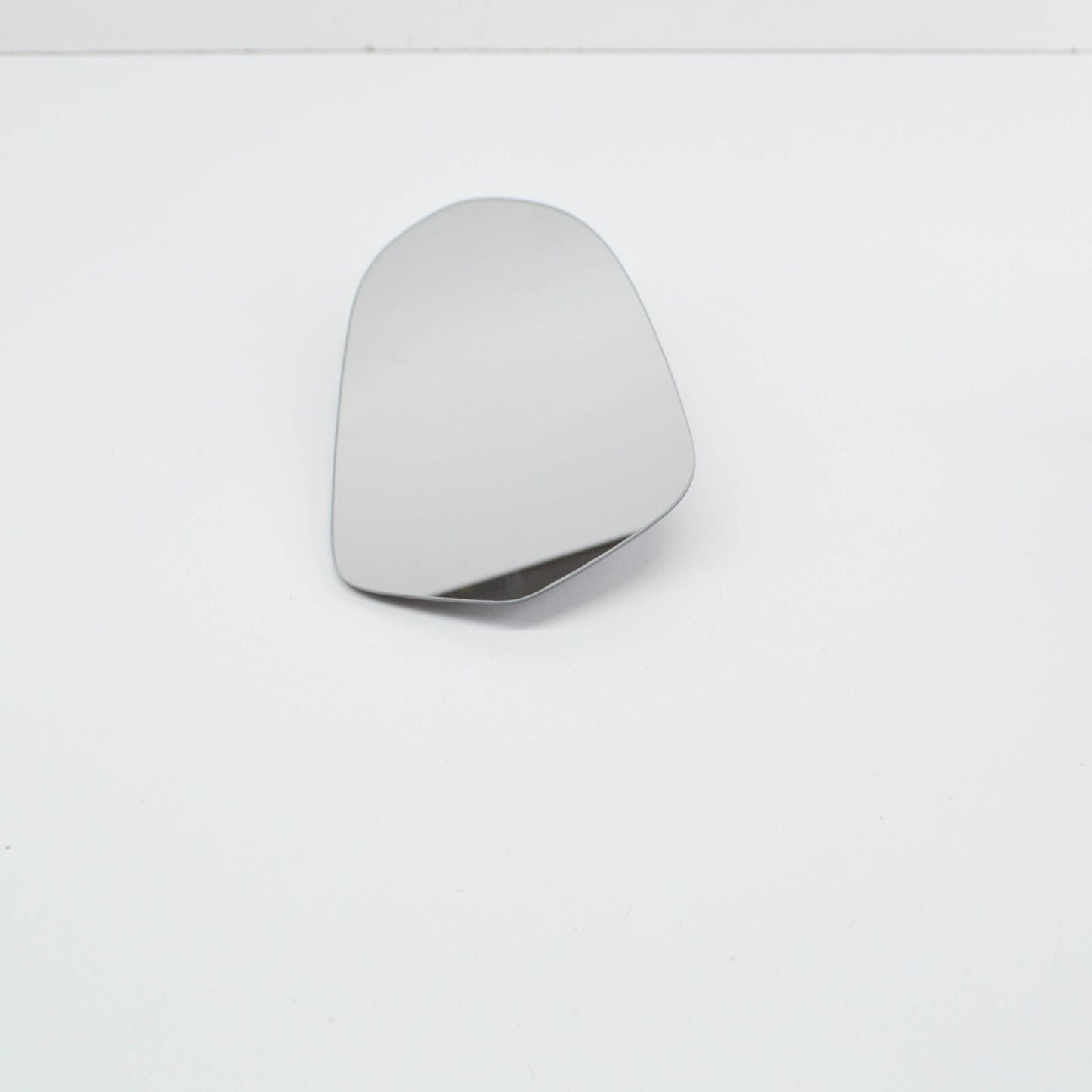 NEW AUDI A6 AVANT 4G MIRROR GLASS FLAT WITH PLATE LEFT 4G0857535 ORIGINAL