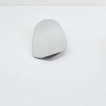 NEW AUDI A6 AVANT 4G MIRROR GLASS FLAT WITH PLATE LEFT 4G0857535 ORIGINAL
