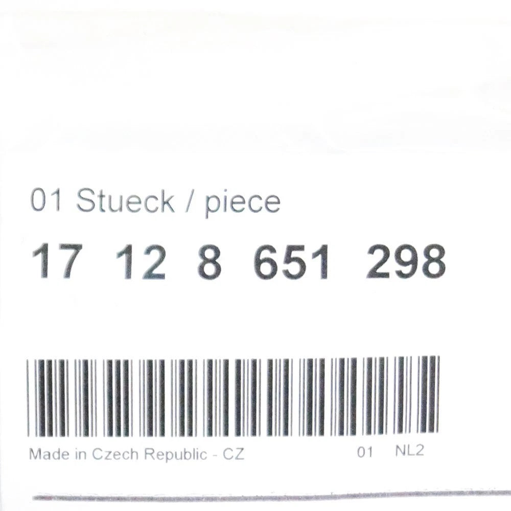 NEW BMW X3 F25 1.6I COOLING SYSTEM WATER HOSE 17128651298 ORIGINAL