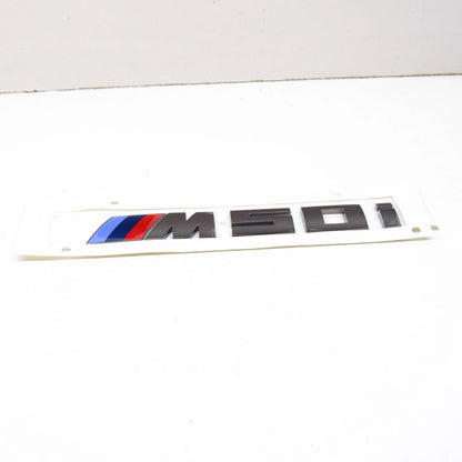 NEW BMW X5 G05 REAR TAILGATE BOOTLID BADGE M 8092663 51148092663 ORIGINAL