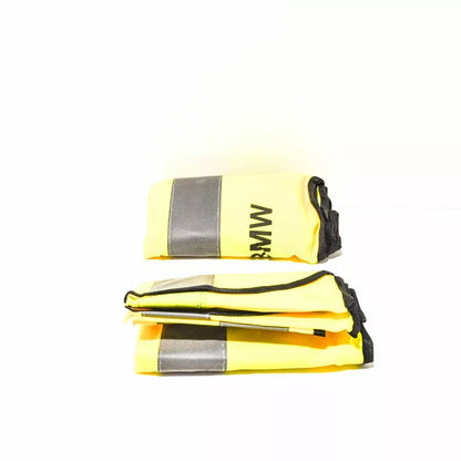 BMW WARNING SAFETY VEST SET OF 2 HIGH VISIBILTY JACKET 2288693 NEW