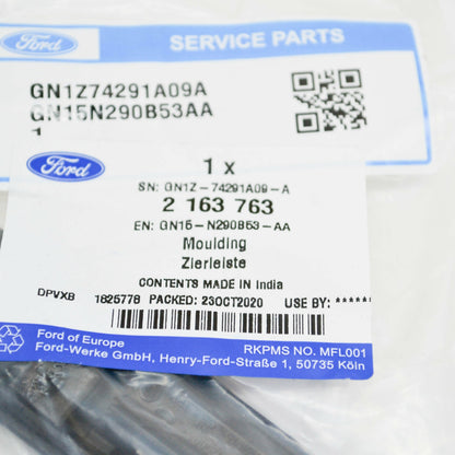 new ford ecosport mk2 rear left door trim strip gn15-n290b53-aa 2163763 original