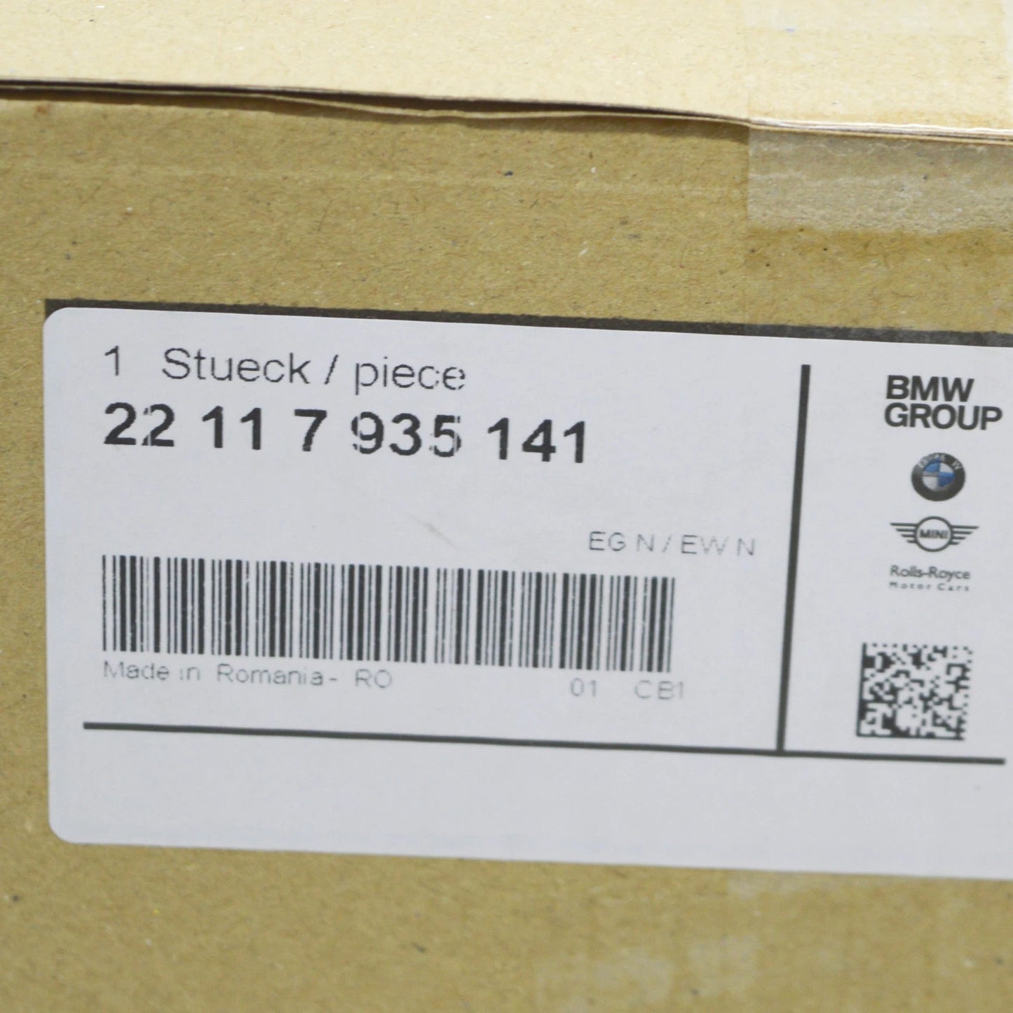 NEW BMW 5 F10 LEFT SIDE ENGINE MOUNT 518D DIESEL 2L 22117935141 7935141 ORIGINAL