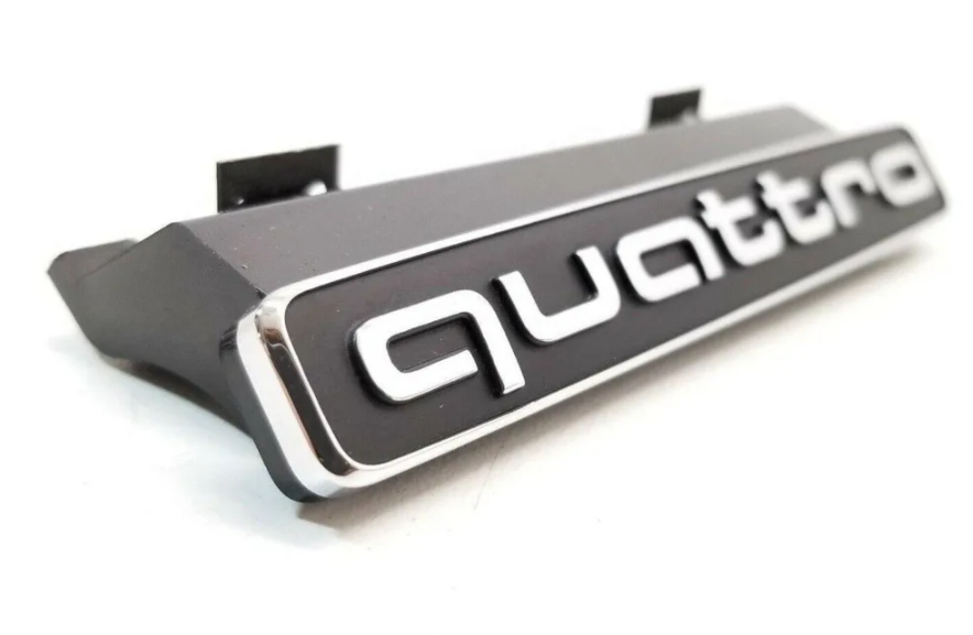 new audi a4 8w2, b9 front radiator grille emblem 8w0853736b2zz original