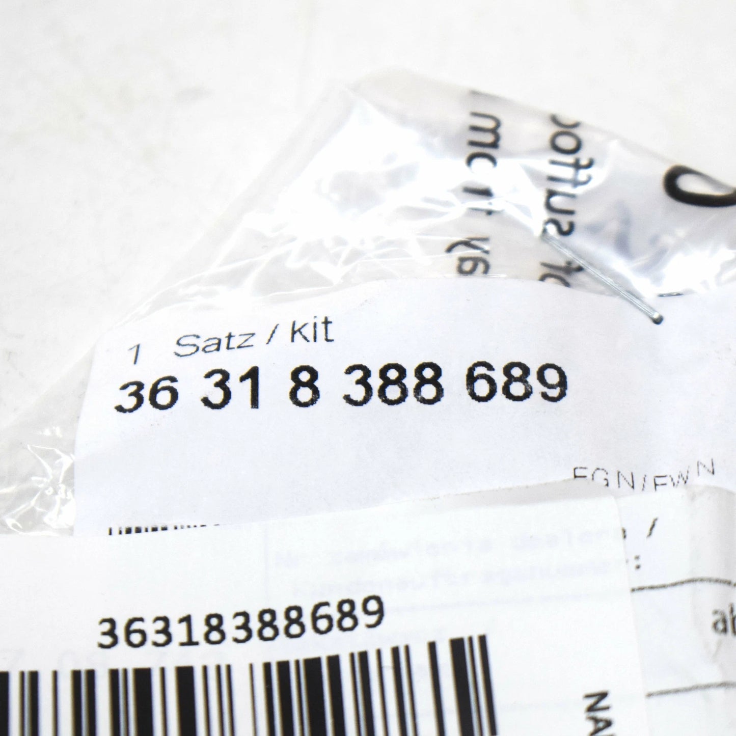 NEW BMW K50 R 1200 GS ANGLED VALVE RDC REPAIR KIT 36318388689 ORIGINAL