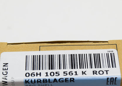 NEW AUDI A1 MK1 UPPER CRANKSHAFT BEARING SHELL 06H105561KROT ORIGINAL