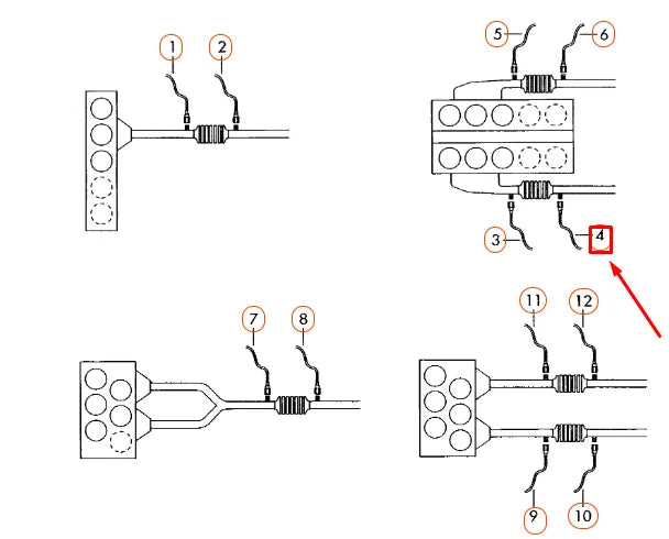 NEW AUDI Q7 4L LEFT SIDE LAMBDA PROBE BEHIND CATALYST 022906262CF ORIGINAL