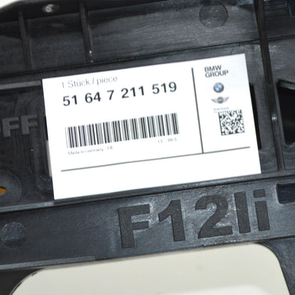 NEW BMW 6 CONVERTIBLE F12 FRONT LEFT HEADLIGHT SUPPORT 51647211519 2013 ORIGINAL