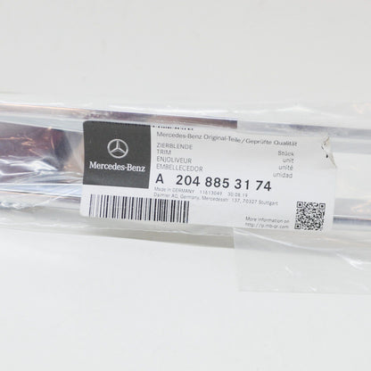 NEW MB C W204 AMG FRONT BUMPER LEFT DRL LIGHT TRIM A2048853174 ORIGINAL