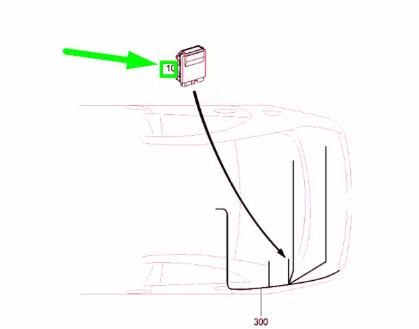 NEW MERCEDES-BENZ E W211 REMOTE TRUNK RELEASE CONTROL UNIT A2118703026 ORIGINAL