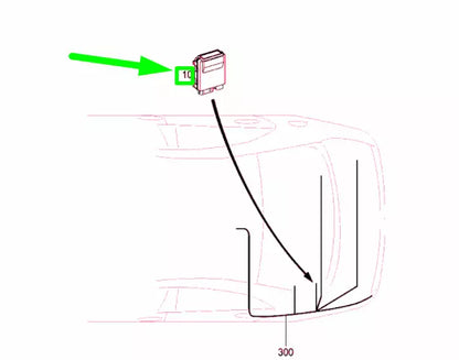 NEW MERCEDES-BENZ E W211 REMOTE TRUNK RELEASE CONTROL UNIT A2118703026 ORIGINAL