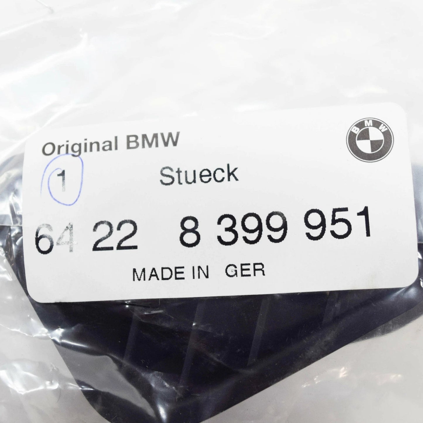 NEW BMW Z3 E36 LEFT DEFROSTER NOZZLE COVERING 64228399951 8399951 ORIGINAL