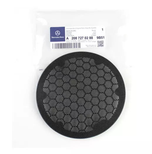 NEW MERCEDES-BENZ CLK C208 FRONT RIGHT LOUDSPEAKER COVER A20872702889B51