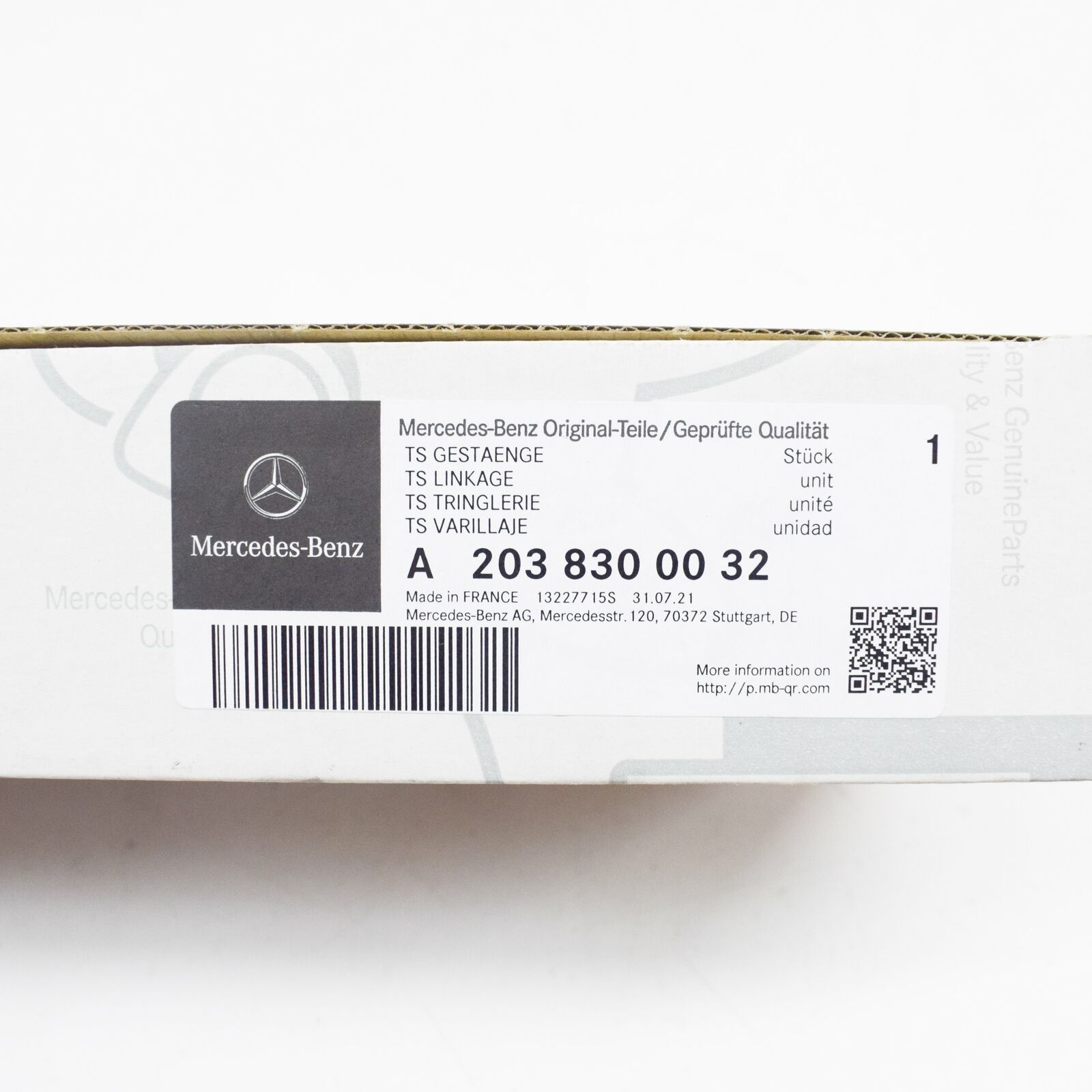 NEW MB C W203 HVAC HEATER BLEND DOOR LEVER LINKAGE KIT A2038300032 ORIGINAL