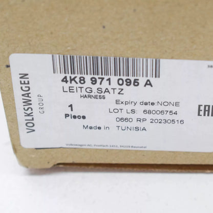 NEW AUDI A7 SPORTBACK 4K8 FRONT BUMPER WIRING SET 4K8971095A ORIGINAL