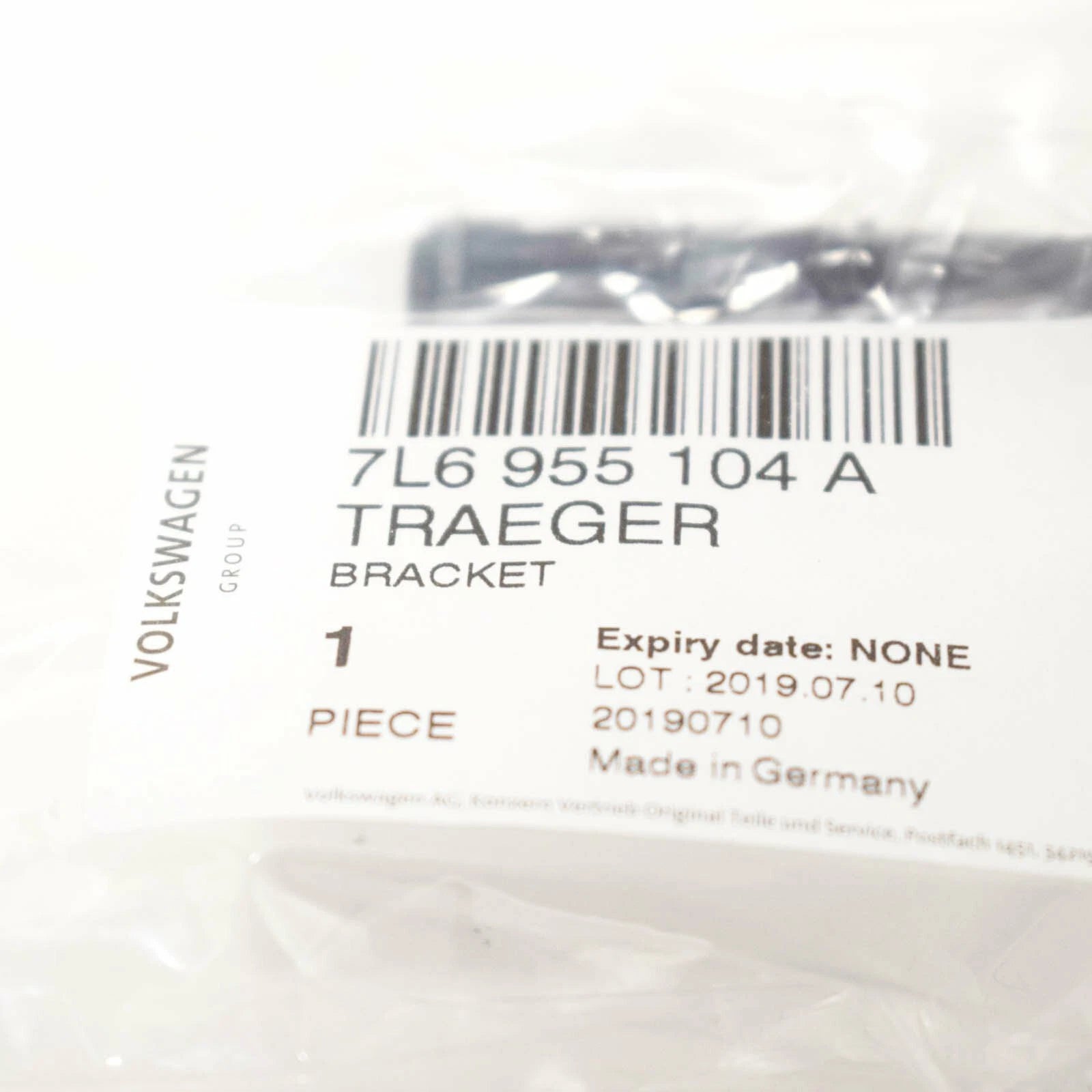 NEW VW TOUAREG 07-10 HEADLIGHT WASHER NOZZLE PASSENGER SIDE 7L6955104A