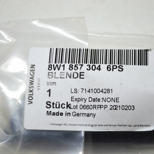 NEW AUDI A5 CABRIO 8W6 CENTER CONSOLE TRIM COVER LHD 8W18573046PS