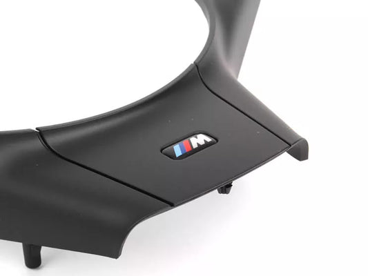 NEW BMW E60 E61 E63 E64 M5 M6 M STEERING WHEEL TRIM 32347841044