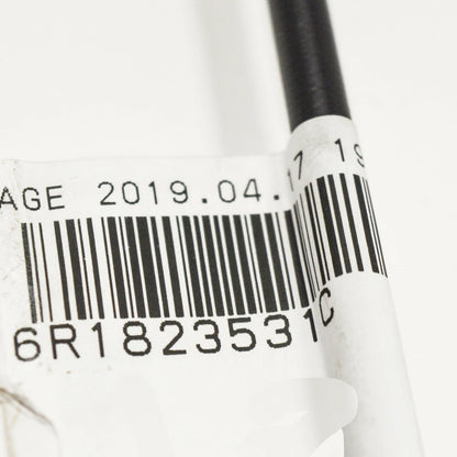 NEW VW POLO 6R FRONT BONNET HOOD LID LOCK CABLE LHD 6R1823531C ORIGINAL