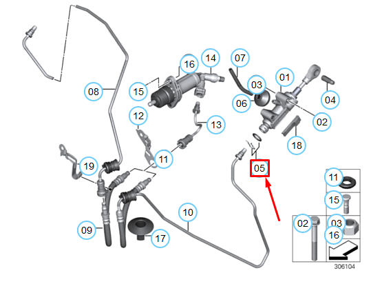 new bmw z3 e36 clutch plug in connector repair kit 21521165451 original