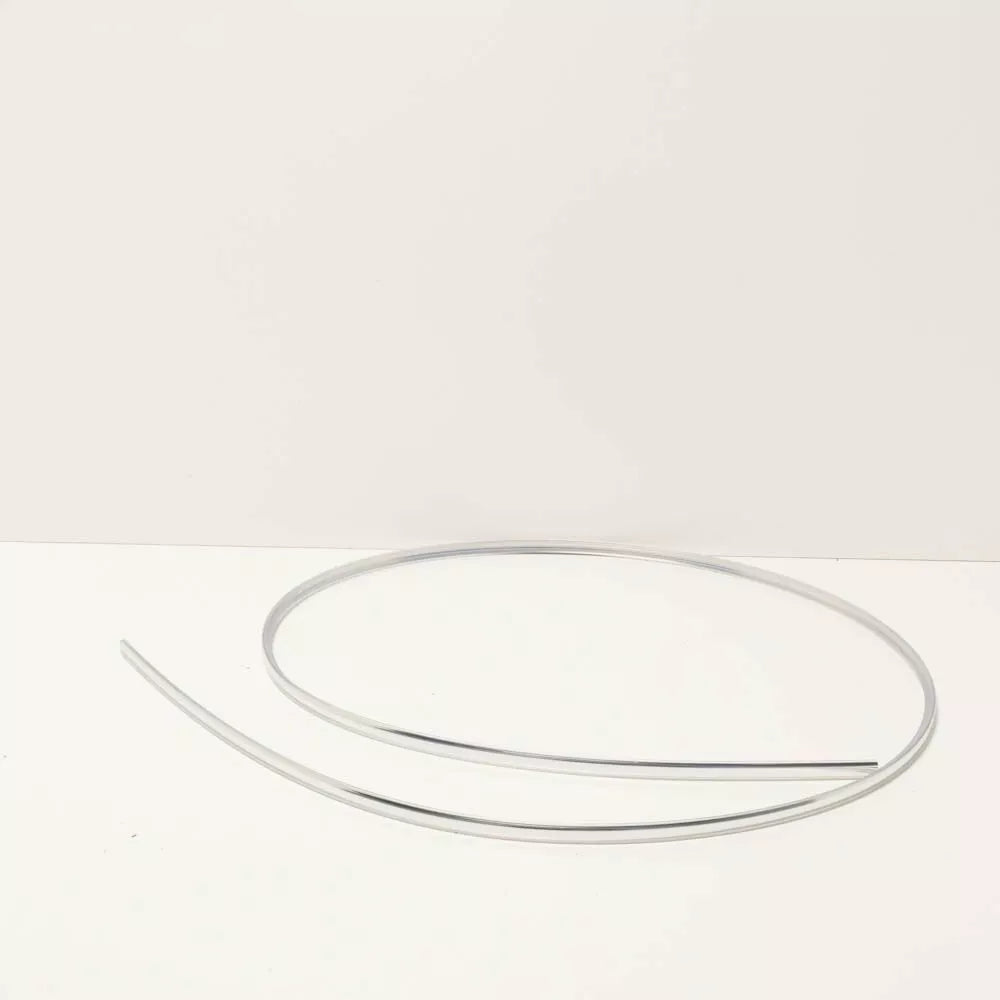 NEW BMW 3 E30 REAR UPPER WINDSHIELD CHROME MOULDING 51311884409 ORIGINAL