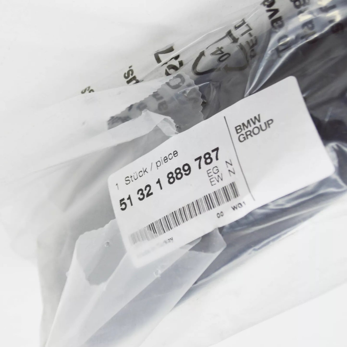 NEW BMW 5 E28 FRONT LEFT DOOR SEALING RUBBER 51321889787 1889787 1982 ORIGINAL