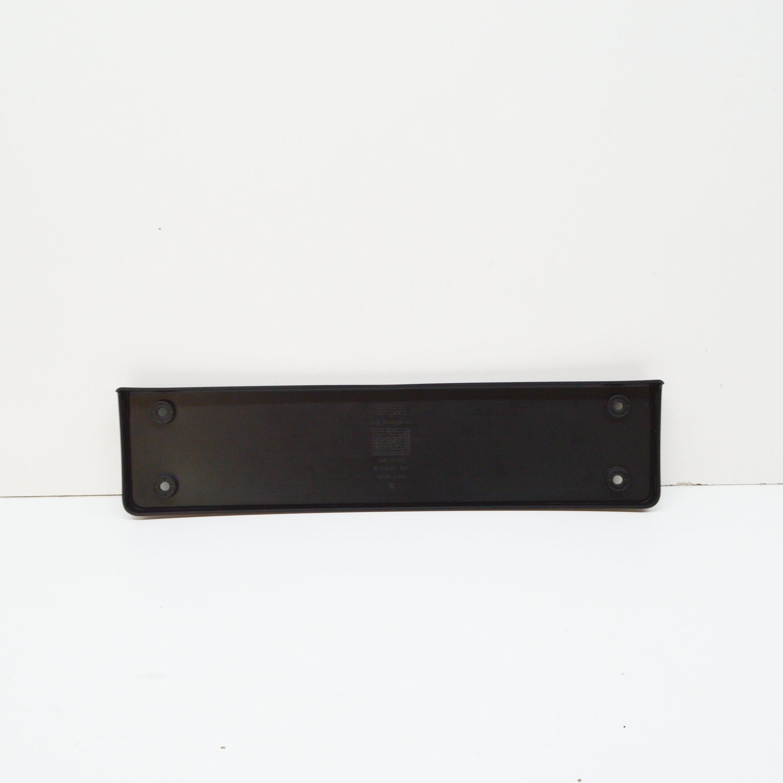 NEW VW PASSAT B6 FRONT BUMPER LICENSE BLACK PLATE BRACKET 3C8807285C9B9 ORIGINAL