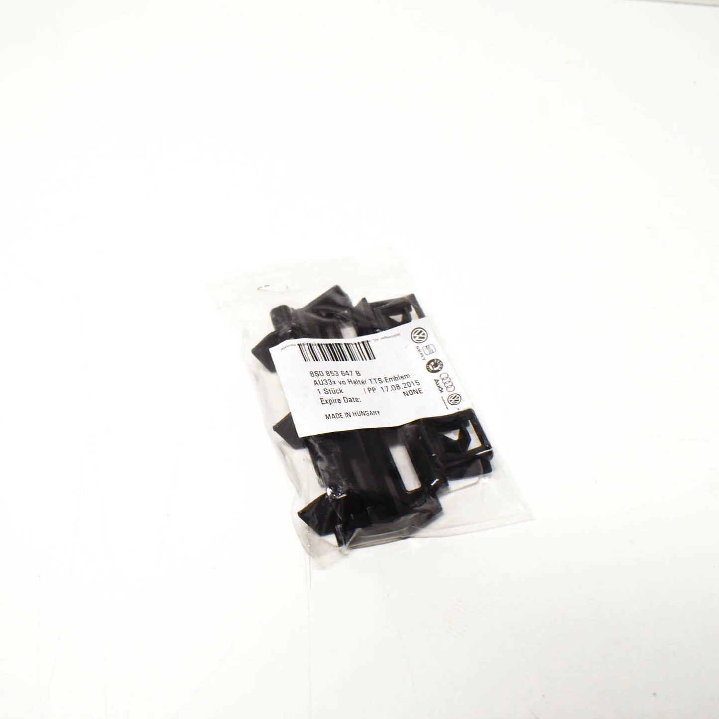 NEW AUDI TT TTS 8S FRONT BUMPER RADIATOR GRILLE LOGO BRACKET 8S0853647B